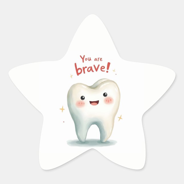 Pegatinas para pequeños pacientes dentistas (Anverso)