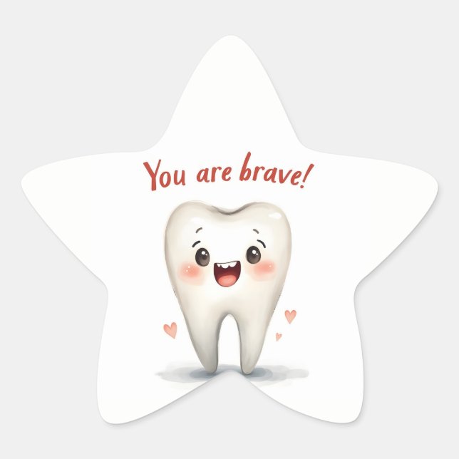 Pegatinas para pequeños pacientes dentistas (Anverso)