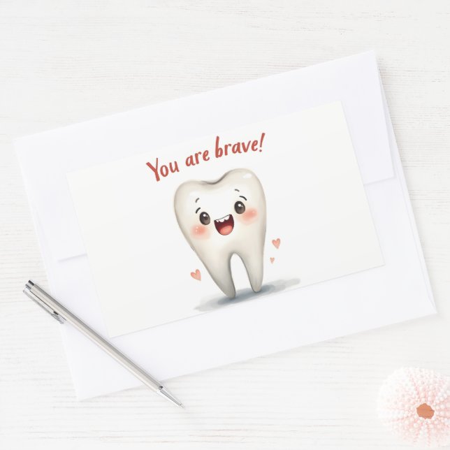 Pegatinas para pequeños pacientes dentistas (Sobre)