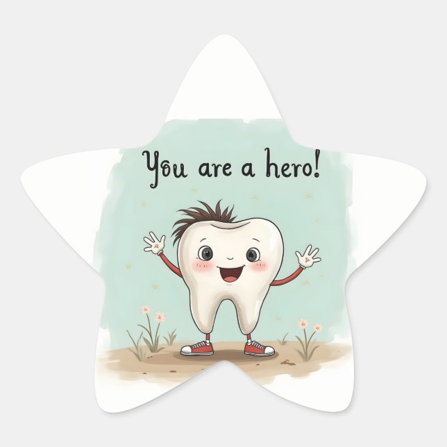 Pegatinas para pequeños pacientes dentistas (Anverso)