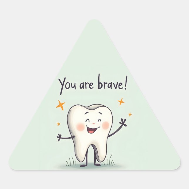 Pegatinas para pequeños pacientes dentistas (Anverso)