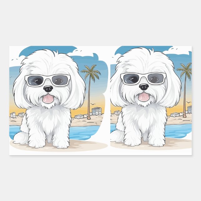 Pegatinas para perros chicas (Anverso)