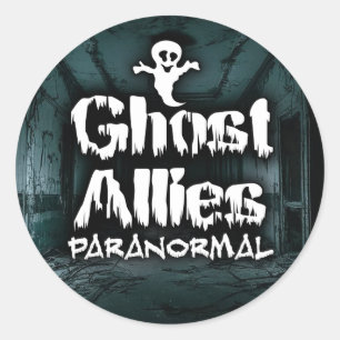 Pegatinas paranormales de los aliados fantasma - P