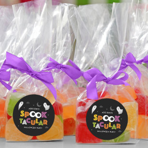 Pegatinas partidarios de la fiesta de Halloween en