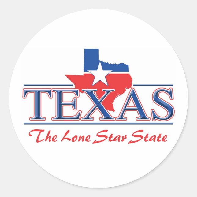 Pegatinas Patrióticos de Texas (Anverso)