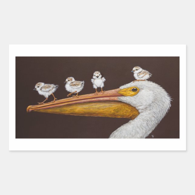 pegatinas Pelican y Plovers (Anverso)