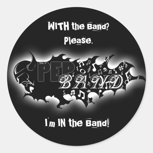 Pegatinas Pep Band 6 (Anverso)