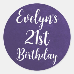 Pegatinas personalizables con efecto de gamuza púr