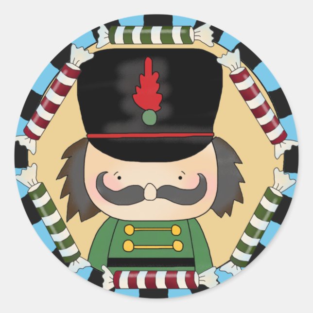 Pegatinas personalizadas de Cascanueces (Anverso)