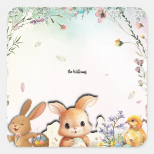 Pegatinas personalizadas de Pascua