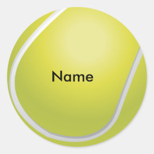 Pegatinas personalizadas de pelotas de tenis