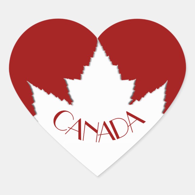Pegatinas Personalizadas de Recuerdo de Canadá (Anverso)