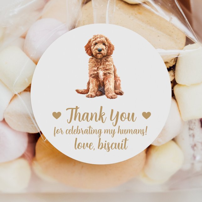Pegatinas personalizadas de regalo de boda de perr (Subido por el creador)