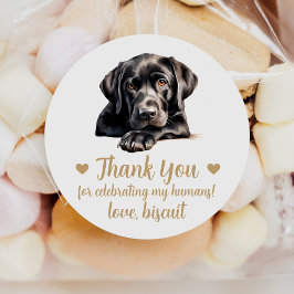 Pegatinas personalizadas de regalo de boda para pe