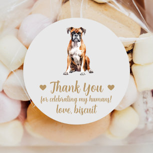 Pegatinas personalizadas de regalo de boda para pe
