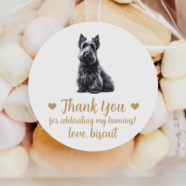 Pegatinas personalizadas de regalo de boda para Te