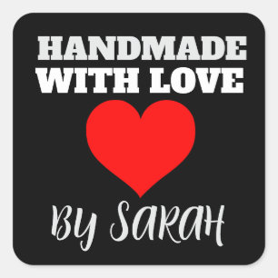 PEGATINAS PERSONALIZADAS HECHAS A MANO CON AMOR