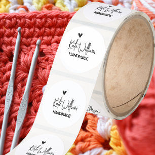 Pegatinas personalizadas hechas a mano para artícu
