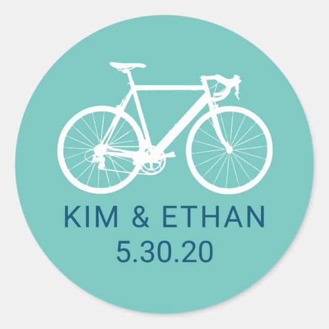 Pegatinas personalizadas para bicicletas (Anverso)