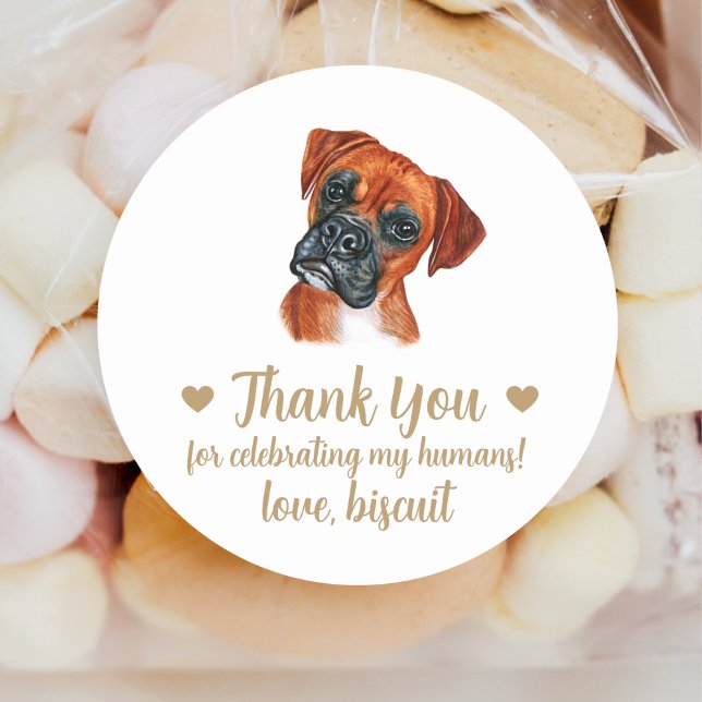 Pegatinas personalizadas para boda de perro (Subido por el creador)
