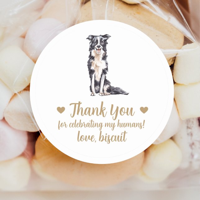 Pegatinas personalizadas para boda de perro (Subido por el creador)