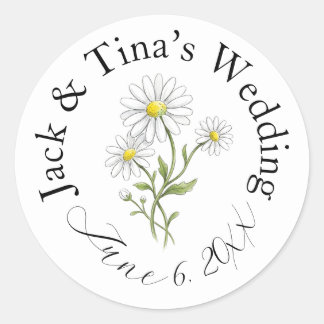Pegatinas personalizadas para bodas