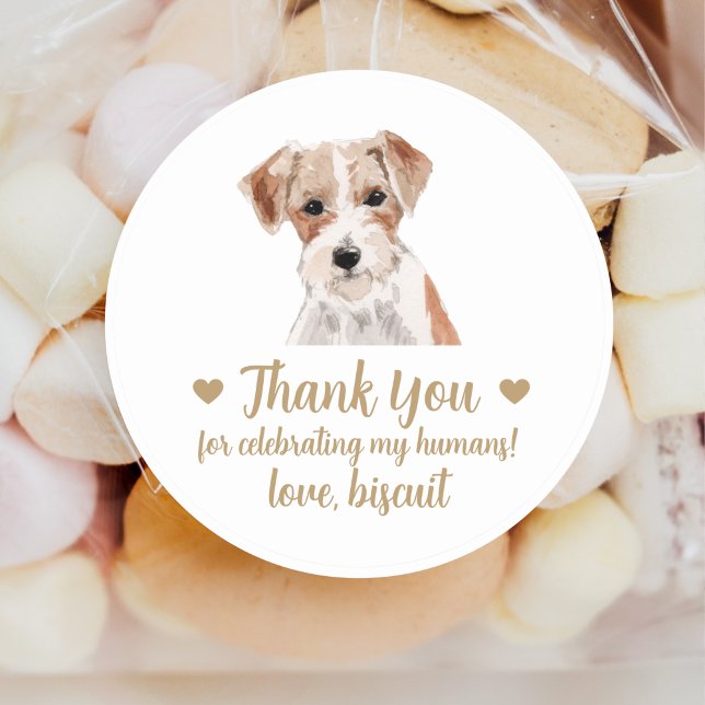 Pegatinas personalizadas para bodas con perros (Subido por el creador)