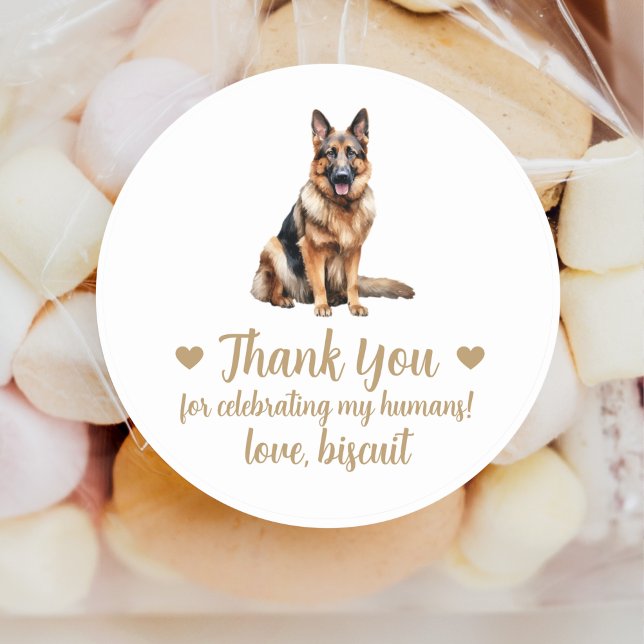 Pegatinas personalizadas para bodas con perros (Subido por el creador)