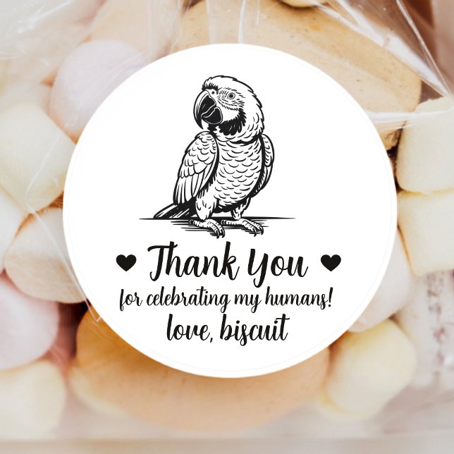 Pegatinas personalizadas para bodas de loro (Subido por el creador)