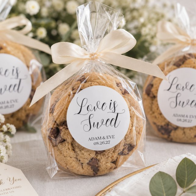 ✨ Pegatinas personalizadas para galletas de boda – (Subido por el creador)