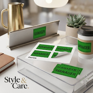 Pegatinas personalizadas para gerentes para sumini