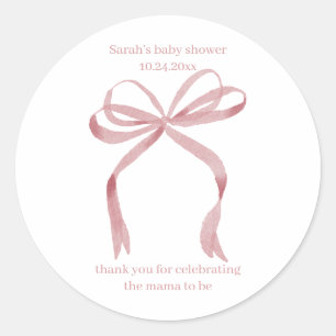 Pegatinas Personalizadas para Recuerdos de Baby Sh