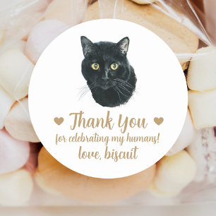 Pegatinas personalizadas para regalos de boda de g