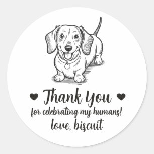 Pegatinas personalizadas para regalos de boda de p