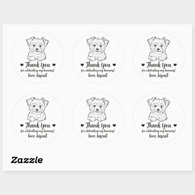 Pegatinas personalizadas para regalos de boda de p (Hoja)