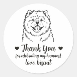 Pegatinas personalizadas para regalos de boda de p