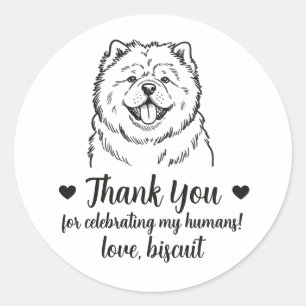 Pegatinas personalizadas para regalos de boda de p