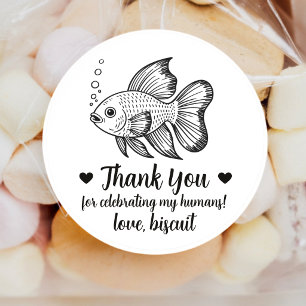 Pegatinas personalizadas para regalos de boda de p