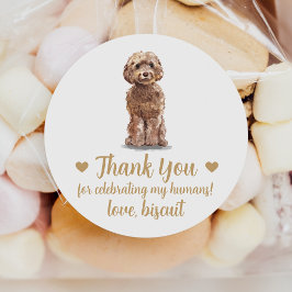 Pegatinas personalizadas para regalos de boda de p
