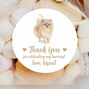 Pegatinas personalizadas para regalos de boda de p