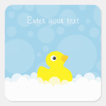 Pegatinas personalizado Duck Shower