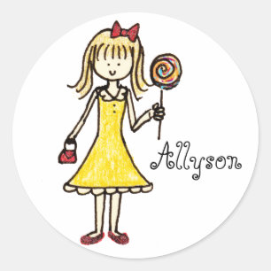 pegatinas Personalizado Lollipop