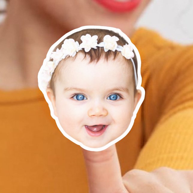 Pegatinas personalizado Photo Face | Cara personal (Subido por el creador)