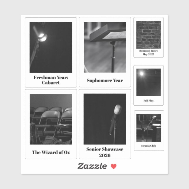 Pegatinas personalizados (Hoja)