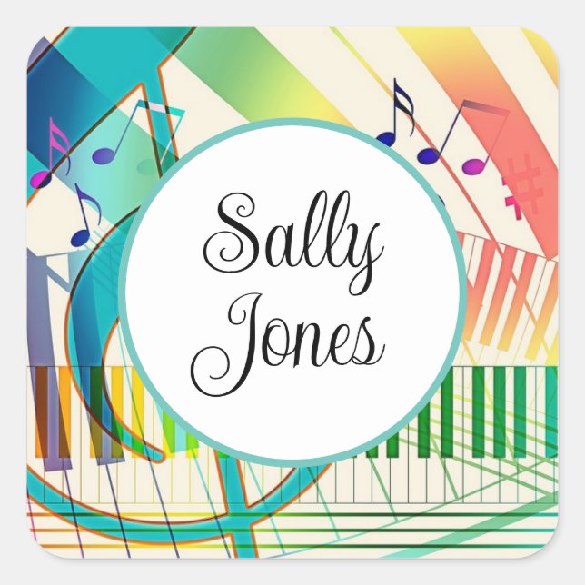 Pegatinas personalizados (Anverso)