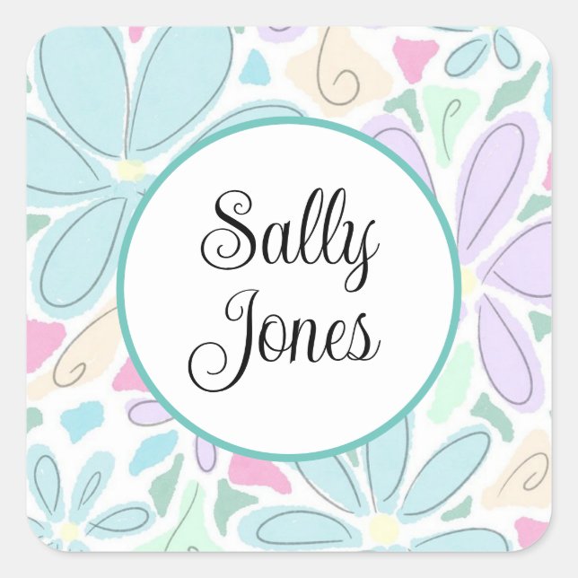 Pegatinas personalizados (Anverso)