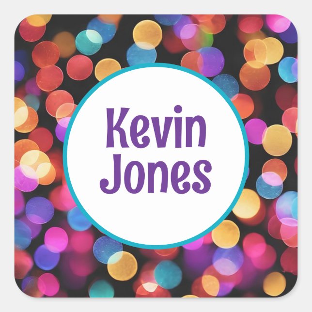 Pegatinas personalizados (Anverso)