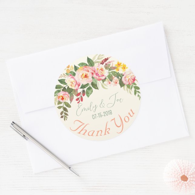 pegatinas personalizados bodas (Sobre)