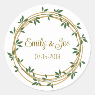 pegatinas personalizados bodas
