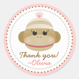 Pegatinas personalizados chica tonto del favor del